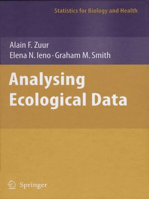 cover image of Analyzing Ecological Data